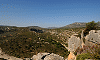 Paysage aux environs de la grotte du Cavalls (Tirig), province de Castellón, Espagne, ‎17 ‎avril ‎2011