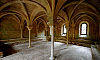 Capitulum (salle capitulaire ou salle du chapitre), abbaye de Fontfroide, Aude, France, 18 juin ‎2011