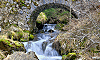 Petite cascade, route des Aravis, La Clusaz, Haute-Savoie, France, 8 avril 2012