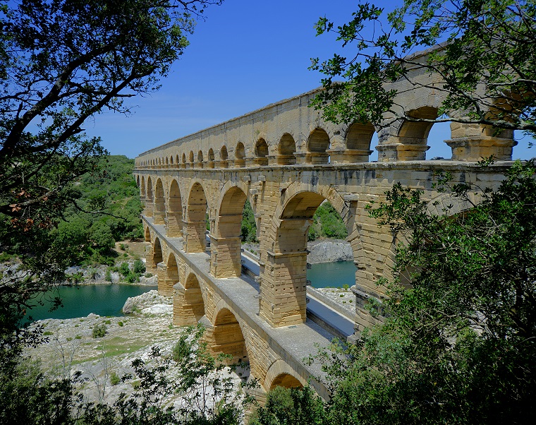 Passeur • Le Pont du Gard, Gard, France, 23 juin 2012