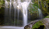 Cascade de tuf, Baume-les-Messieurs, Jura, France, 16 juillet 2012