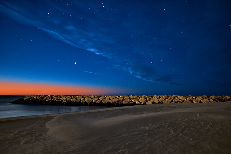 Prima luce • Saintes-Maries-de-la-Mer, Camargue, Bouches-du-Rhône, France, 5 mars 2014