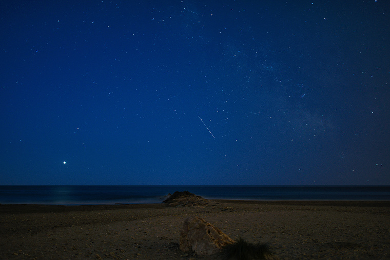 Bonne Année 2015 : Plage de Frontignan, Hérault, France, 14 mars 2014