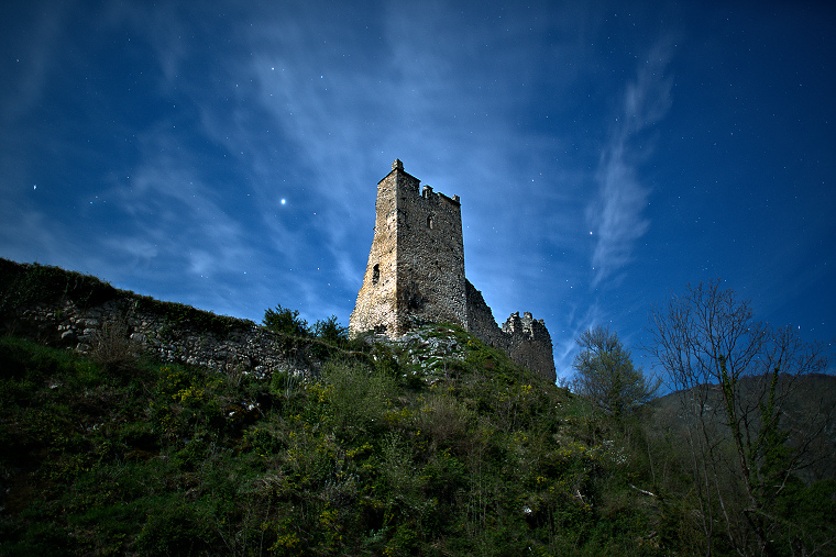 Æther & Terre : Château de Miglos, Ariège, France, 14 avril 2014 (22 h 30)